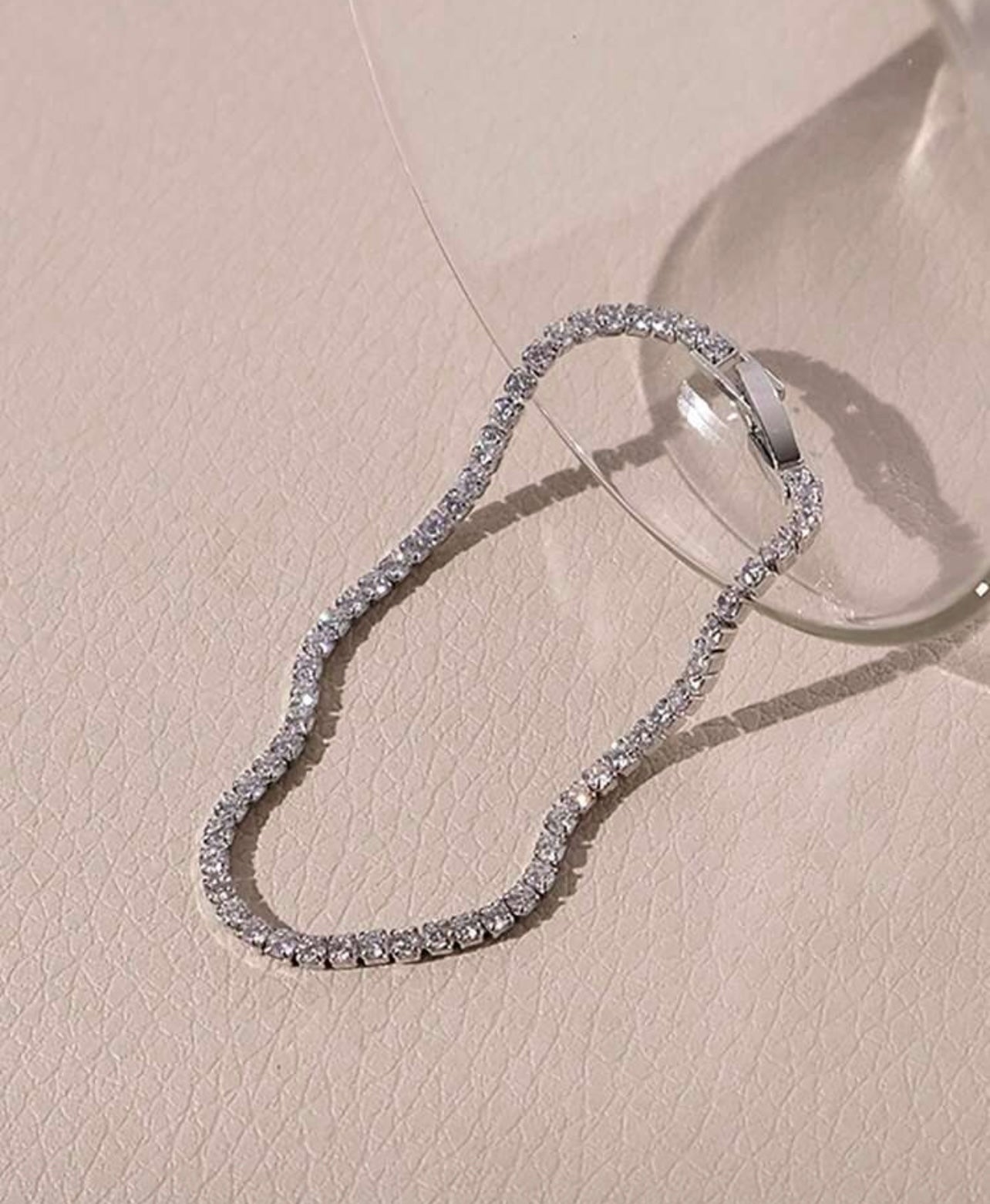 Tennis Bracelet in Silver