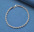 Rope Bracelet in Silver